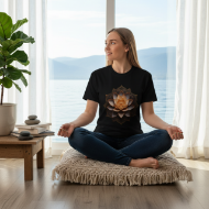 Picture of Sacred Lotus Bloom Unisex Ultra Cotton Zen Tee
