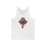 Picture of Vibrant Ganesha Mandala Flow Unisex Tank Top