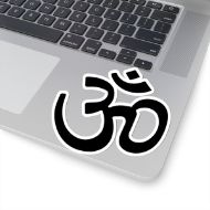 Picture of Sacred Om Symbol Kiss-Cut Vinyl Stickers - Yoga & Meditation Decor