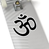 Picture of Sacred Om Symbol Kiss-Cut Vinyl Stickers - Yoga & Meditation Decor