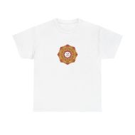 Divine Flow Sacral Chakra Mandala Tee - White - front
