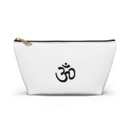 Sacred Journey Spiritual Yoga & Meditation Pouch - Black zipper - front