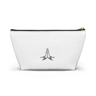 Sacred Journey Spiritual Yoga & Meditation Pouch - Black zipper - back