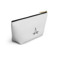 Sacred Journey Spiritual Yoga & Meditation Pouch - Black zipper - back side