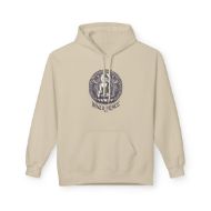 Inner Peace Buddha Hoodie - Sand - front