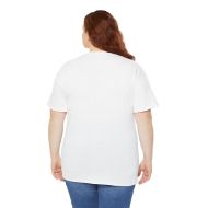 Sacred Om Symbol Yoga & Meditation Tee - White - person 5 back