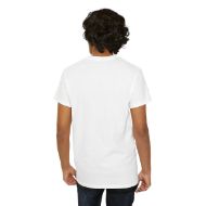 Sacred Om Symbol Yoga & Meditation Tee - White - person 7 back