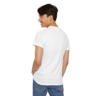 Sacred Om Symbol Yoga & Meditation Tee - White - person 8 back