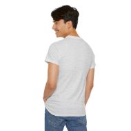 Sacred Om Symbol Yoga & Meditation Tee - Ash - person 8 back