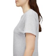 Sacred Om Symbol Yoga & Meditation Tee - Ash - person 10 sleeve left closeup