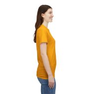 Sacred Om Symbol Yoga & Meditation Tee - Gold - person 10 sleeve right