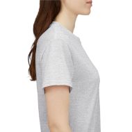 Sacred Om Symbol Yoga & Meditation Tee - Ash - right sleeve