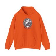 Inner Peace Buddha Hoodie - Orange - front