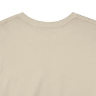 Buddha  Enlightened Spirit Cotton Tee | Zen Meditation & Yoga Shirt - Sand - neck outer