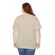 Buddha  Enlightened Spirit Cotton Tee | Zen Meditation & Yoga Shirt - Sand - person 5 back